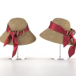 Straw hat 3D model
