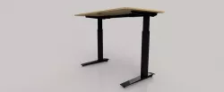 Study table Low-poly 3D model