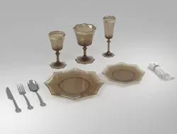 Tableware 3D model