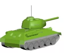  Tank T34 3D model