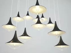 TOM DIXON FLOOD CHROME PENDANT LIGHTS 3D model