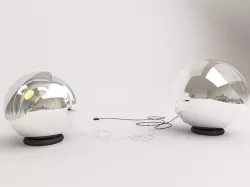 TOM DIXON MIRROR BALL FLOOR LIGHTS 3D model