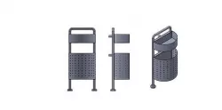 Trash Bin 3D model