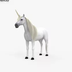 Unicorn 3D model