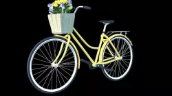 vintage design bicycle 3D model