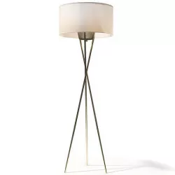 West Elm - Mid-Century Tripod Floor lamp vintage antique luxury 3D model