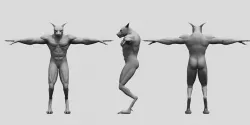 wolfman 3d model 3D model