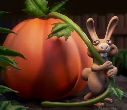 Zbrush Rabbit sculpt 3D model