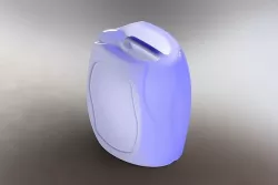 4500ML BOTTLE 3D SOLID CAD 3D model