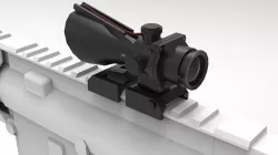 4x Scope Low-poly 3D model