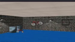 A simple Garage with an interior  3D model