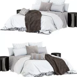 Adairs bed 3D model