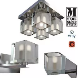 AMARANT wall and ceiling light  3D model