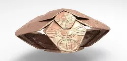 Ancient Egyptian Shield Design Shapes  3D model