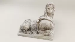 Ancient Sphynx Statue Low-poly 3D model