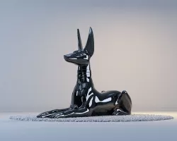 Anubis Dog  3D model