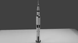 Apollo 11 SpaceShip 3D model