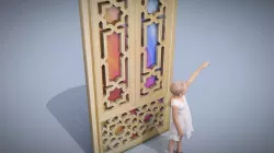 Arabesque Door  3D model