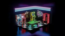 Arcade - Game Room 3D model
