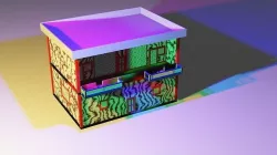 Architecture house  Low-poly 3D model