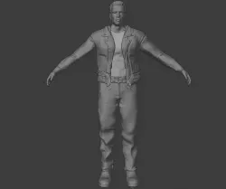 Arnold T-800 3D model