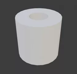 Ass paper 3D model