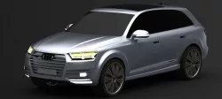 Audi Q7 2017 3D model