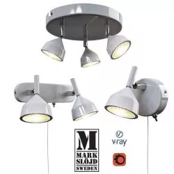 BELL wall and ceiling light 3D model