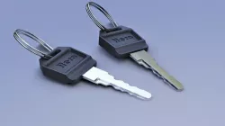 bike keys 3D model