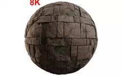 Broken paving stones Texture