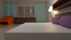 Cartoon Bedroom 3D Model 3D model