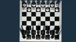 Chess set 3D model