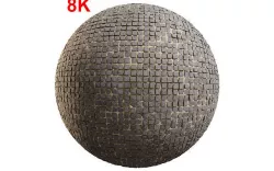 Cobble Stone pavement pbr Texture