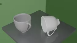 Coffee cup 3D model