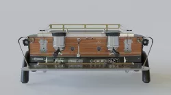 Coffee machine Kees Van Der - Slim Jim PBR 3D model 2 3D model