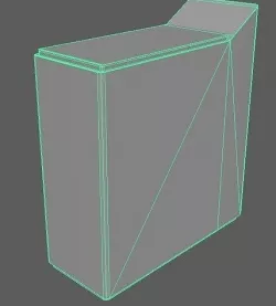 Computer 3D model