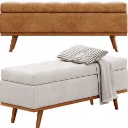 Davina storage bench by AllModern 3D model