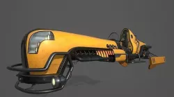 Dieselpunk Overcraft 3D model