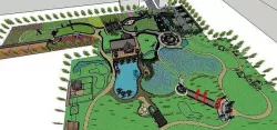 Eco Farm 001 3D model