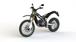 Electric motorcycle chassis for trail motorcross offroad 3D model