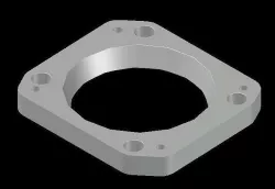 FJ CRUISER 2010 PLUS THROTTLE BODY ADAPTOR 3D model