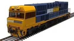 Freight Train Model 3D model