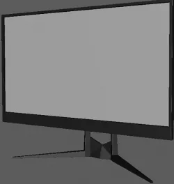 Gaming Monitor 3D model