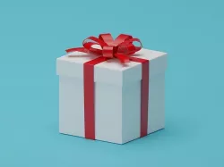 Gift box 3D model