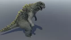 Godzilla Monster 3d Model  3D model