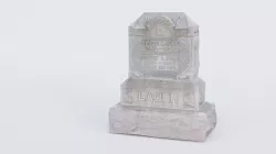 Gravestone Low-poly 3D model