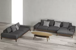 Hamilton Sofa Clement Coffee Table 3D model