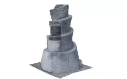 Historic totem helicoid shape 3D model