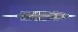 Inverted Electric Jet Sub - Vortex class explorer - Concept 3D model