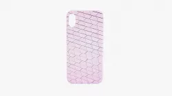 iPhone XR Case 4 Low-poly 3D model
